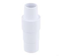 Pool Vacuum Hose Adapter for Intex Pools 1.25 Inch Connector - Plastic Skimmer Fitting for Above Ground Swimming Pool Cleaners & Filter Pumps White
