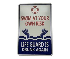 Pool Warning Metal Tin Sign, Pool Knowledge Metal Tin Sign, Pool Rules Planing Education, Swimming Pool Rules Sign For Outdoor Security Farm Yard Warning Decoratives (08