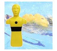 Pool Water Rescue Training Dummy, Drowning Prevention Teaching Tools, 100cm Fire Training Drill Dummies 2 Pack for School Community Sports Stadiums