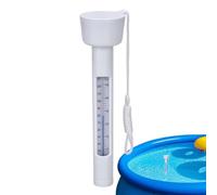 Pool Water Thermometer - Floating 0-50°C Gauge, Aquarium Pond Temperature Monitor | Swimming Pool Temperature Accessory for Water Gardens Lakes Resorts Aquariums Indoor Outdoor Hot Spring Fun Safety