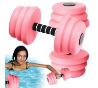Pool Weights for Water Aerobics, 2-Piece Aqua Barbell for Training, Floating Training Weights on the Water for Workout and Fitness, Swimming, Spa, Home, Sports and Gym
