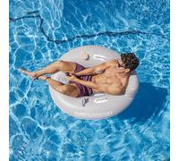 PoolCandy Tube Runner Pro 3.0 | Motorized Pool Float for Adults - Motorized Pool Tube with 66W Powerful Motor, Joystick Control, Phone Holder & Cup Holder (Blue) (PoolCandy Tube Runner Pro 3.0)