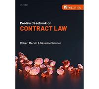 Poole's Casebook on Contract Law