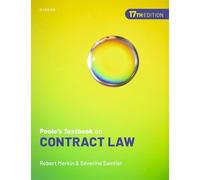 Poole's Textbook on Contract Law