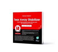 Poolin Richword Selected Tear Away Embroidery Stabilizer Backing 9X9 inches 100 Sheets, 2.0 Oz Medium Weight Embroidery Stabilizer for 4x4 6x6 Hoops of Embroidery Machine