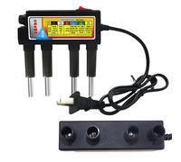 POOLPO 10A Protable Water Quality Electrolyzer Test Premium Electrode Rod Electrolysis Instrument Household Swimming Pool TDS Testers High Accuracy PH Meter for Water