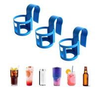 Poolside Cup Holders for Above Ground Pools (3Pcs, Round)