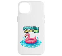 Poolside Mode On Flamingo Float Summer Graphic Case for iPhone 14 Plus