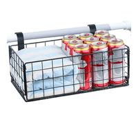 Poolside Storage Basket - Pool Side Holder for Pool, Ground Pool Accessories | Large Capacity Storage Basket for Bathtubs, Gardens, Kitchens