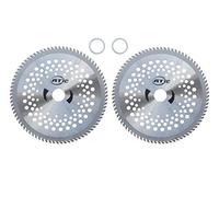 PoolSupplyTown 2 Pack 8" 80T Carbide Tip Brush Cutter, Trimmer, Weed Eater Blades
