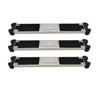 Poolzilla 3 Pack Pool Ladder Replacement Step, Stainless Steel Treaded Design, 18.35" x 1.9"