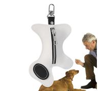 Poop Bag Holder for Dogs, Waste Bag Holder, Dog Waste Collection Bag Holder Dispenser, Dog Bag Holder with Dog Pattern for Travel, Walks, Park, Outdoor, Puppy Potty Carrier, Dog Run Accessories