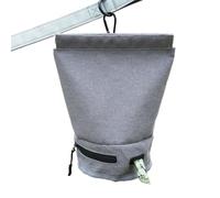 Poop Bag Holders for Leashes | Elastic Closure with Drawstring,Dog Waste Bag Holder - for Small and Medium Puppies Walking Shopping Camping Garden Patio Park Picnic C