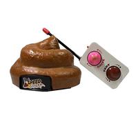 Poop Car Toy - 360 Degree Rotating, Rc Stool Prank Vehicle | Funny Remote Control, Gag Toy | Novelty Simulated, Poop Car Prop for Halloween, April Fools’ Day, Party Accessories, Tricks, Jokes, Kids