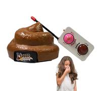Poop Car Toy - 360° Rotating Funny Stool - Prank Toys - Remote Control Farting Car - April Fools Day Gag Gift | For Kids, Pranks, Family Fun Games, Boys , Girls , Adults