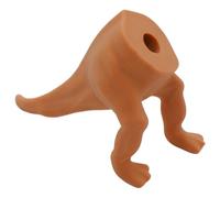 Poop Dinosaur Toothpaste Lid - Butt Topper Dispenser for Bath Fun | Food Silicone, Self-Called Compression Cap for Kids, adu