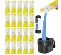 Poop Gel, Liquid Waste Gel for Portable Toilet | Odor-Eliminating Urine Coagulant for Backpacking Survival Disaster Hiking Boat Construction Fishing