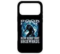 Poop Now Read It backwards Alpha Wolf Meme Brainrot Fart Gag Case for iPhone 17 Pro Max