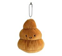 Poop Plush Toy - Comical Funny Keychain | Soft Poop Plush Keychain | Interesting Keychains Suitable for Backpack Decoration Gag Party Favors Collectibles Travel Accessories Daily Use
