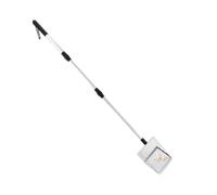 POOP POOP POOP, Chicken Poop Long Handle Sifter, Stainless Steel. Reduce your cleaning time and effort with the wide shovel design of the lamp shovel that covers a larger area in