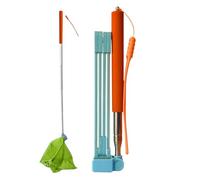 Poop Scooper for Dogs | Dog Poop Pick up Scooper Catcher,Heavy Duty Cleaning Tools, Pet Supplies with Trash Bag, Telescopic Handle Waste Removal Solution for Yard Gravel
