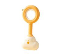 AWHAO Poop Scooper for Dogs,Dog Waste Picker,Handheld,Sturdy,Waste Bag Dispenser,Portable Pick up for Park Outside Lawn, yellow S