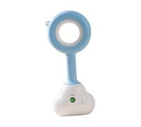 AWHAO Poop Scooper for Dogs,Dog Waste Picker,Handheld,Sturdy,Waste Bag Dispenser,Portable Pick up for Park Outside Lawn, white blue S