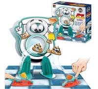 Poop Shoot Game,Shoot The Poop Family Toy with 12 Poops,2 Launchers,1 Sticker,Funny Toilet Toy Poo Toilet Game Poo Shoot Game Joke Prank Toy Novelty Poo Games for Kids Boys Girls Chrstmas Family Party