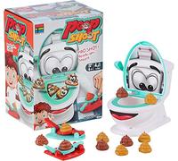 Poop Shoot Game Toy,Funny Shoot Poop Game Toy,Toilet Creative Toy,Novelty Family Game,Creative Toilet Poop Game Toys,Decompress Toys,Include 12 Poops, 2 Launchers and A Sticker,for 3+ Kids