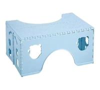 Poop Stool, Folding Ergonomic Bathroom Toilet for Healthier Bowel Movements,Non-Slip Foot for Better Sitting Posture(Blue)