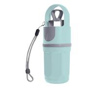 Pooper Scooper - 6.5 inchs Scoop Kit, Foldable Pooper Scooper, ABS Trash Bag Lanyard | Anti-Slip Poopers Scoopeer with Bag Attachment - for Puppy Medium Large Pet Outdoor Garden Yard Lawn Walking Camp