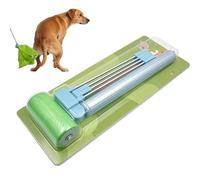 Pooper Scooper For Large Dogs - Aluminum Alloy 100cm | Universal Telescopic Dog Poop Scoop Long-Handled | Catcher Retriever For Outdoor Walking Camping Garden Apartment And Home Cleaning Use
