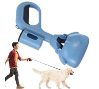 Pooper Scooper, Non-Breakable Poop Scooper With Bag, Cat Litter Scoops for Indoor Outdoor Puppy Training Park Visits Horse Stalls Rabbit Cages
