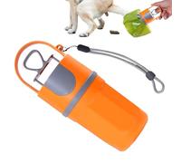 Pooper Scooper with Trash Bag Lanyard | Handheld Dog Waste Scooper Pooper for Puppy Small Large Pet Cleaning Outdoor Garden Yard Lawn Walking Camping Travel Park