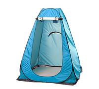 POOPFIY 1.5M Portable Popup Tent Outdoor Shower Bath Fitting Room Camping Dressing Shelter Beach Privacy Toilet Tent for Outdoor Camping Beach,Blue