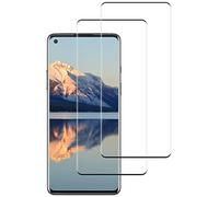POOPHUNS Screen Protector for OnePlus 9 Pro Tempered Glass Film, 3D Full Coverage, Bubble Free, Anti-Scratch, High Sensitivity, Ultra HD Screen Protector-2 Pack