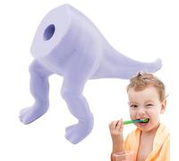 Pooping Animal Toothpaste Cap - Dinosaur Cap, Funny Silicone Squeeze Cap | Toothpaste Dispenser Automatic Closure for Adults and Compatible