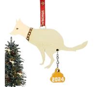 Pooping Dog Tree Decor,Naughty Poop Dog Tree Decor | Holiday Decoration Christmas Centerpieces, Wood Animal Hangable Ornament for Friends Family
