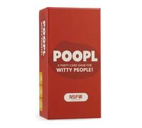 POOPL A Fun Party Card Game for Witty People | NSFW Card Game for Adults with Funny Twisted Punchline Cards | Game Nights, Parties, and Friend Groups, 18+ Ages