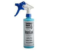 Poorboy’s World Natural Look Interior Dressing for Leather, Vinyl, Rubber, Plastic and Tyres Matte Finish.
