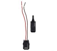 .PoorHippo Ambient Air Temperature Sensor with Connector Pigtail for Acura and Models Including Accord, Pilot, Odyssey, HR-V, Fit, Passpor