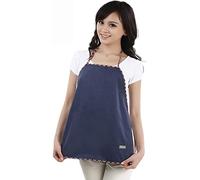 POOSR Anti Radiation Apron,Fetal Protection Radiation Protection Maternity Clothes, WiFi 5G Mobile Phone/Computer Anti-Radiation Shield,Blue