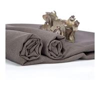 POOSR Radiation Protection/Conductive Silver Fiber Anti-electromagnetic Elastic Fabric Upgrade High Silver Content Conductive Garment Fabric,210 * 500 cm