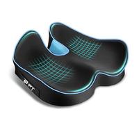 POOTACK Seat Cushion, Coccyx Cushion for Tailbone and Hip Discomfort Coccyx Pressure and Lower Back Support, Memory Foam Seat Cushion for Office Chair, Desk Chair&Car Seat