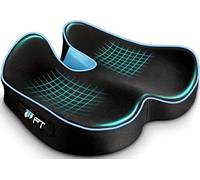 POOTACK Seat Cushions, Comfort Memory Foam Office Chair Cushion, Supportive Desk Chair Cushions Seat Pad for Office Chair/Car Seat/Gaming Chairs, Large & Non-Slip