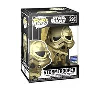 POP 2021 Funko WonCon Exclusive Star Wars #296 - Golden Stormtrooper w/Acrylic case
