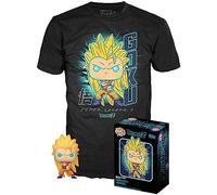 POP! and Tee: Dragon Ball Z Super Saiyan 3 Goku T-Shirt GameStop Exclusive (Medium) (Medium)