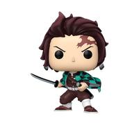 Funko Pop TANJIRO KAMADO #1805 Demon Slayer Animation Vinyl Figure 10" Jumbo NEW