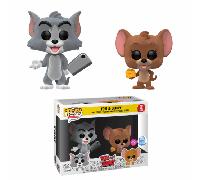 Funko Pop! Animation Tom & Jerry Flocked Vinyl Figure Two-Pack