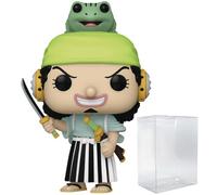 POP Anime: One Piece - Usohachi (Wano) Usopp Funko Vinyl Figure (Bundled with Compatible Box Protector Case), Multicolor, 3.75 inches